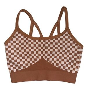 FP Movement x The Class Checkerboard Bra Top - XS/S
